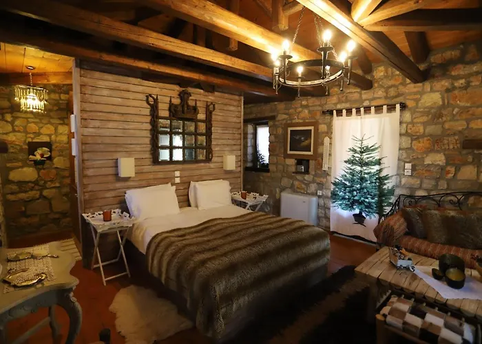 μαγεμένο βουνό Pensionat Karpenísion